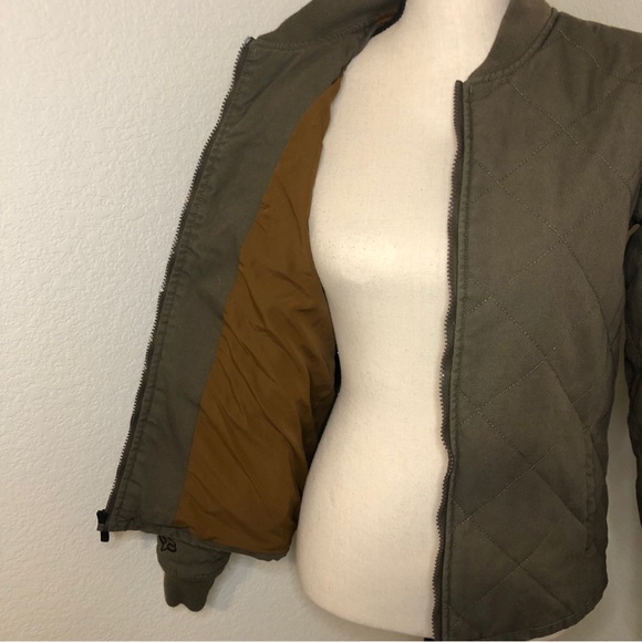 Fox Racing Quilted Bomber Jacket Size Small - Picture 9 of 16
